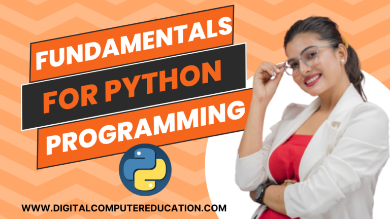 Fundamentals Of Python Programming 6304